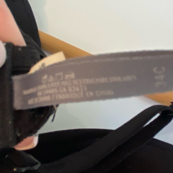 Black Aerie Women’s Bra Size 34C - Picture 5 of 6